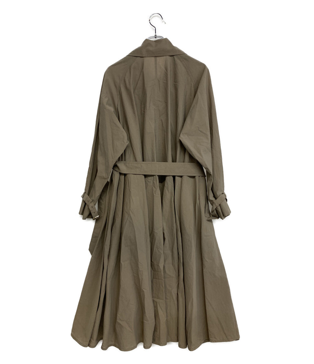 美品 マックスマーラMax Mara ベルト付き スプリングコート エレガント マックスマーラ Max Mara コート マニュエラ ベルト付き ブラウン