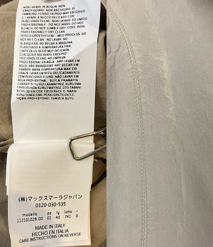 MAX MARA スプリングコート フォルスター レディース SIZE 40 マックスマーラ