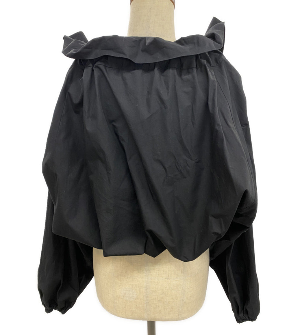 PATOU ブラウス 24S-T0017-0017 ブラック レディース SIZE 34 パトゥ