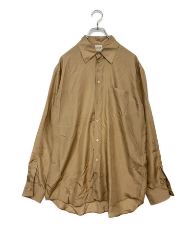 TOD'S 長袖シャツ シルクシャツ ベージュ レディース SIZE 40 トッズ