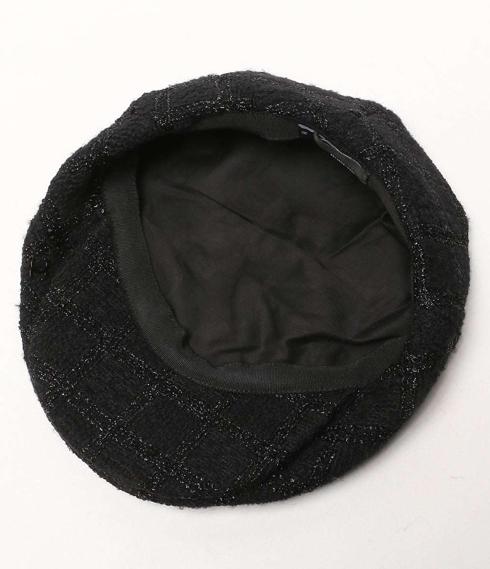 CHANEL キャスケット ラメ ダイヤ レディース SIZE M シャネル