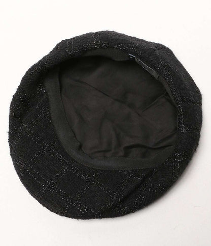 CHANEL キャスケット ラメ ダイヤ レディース SIZE M シャネル