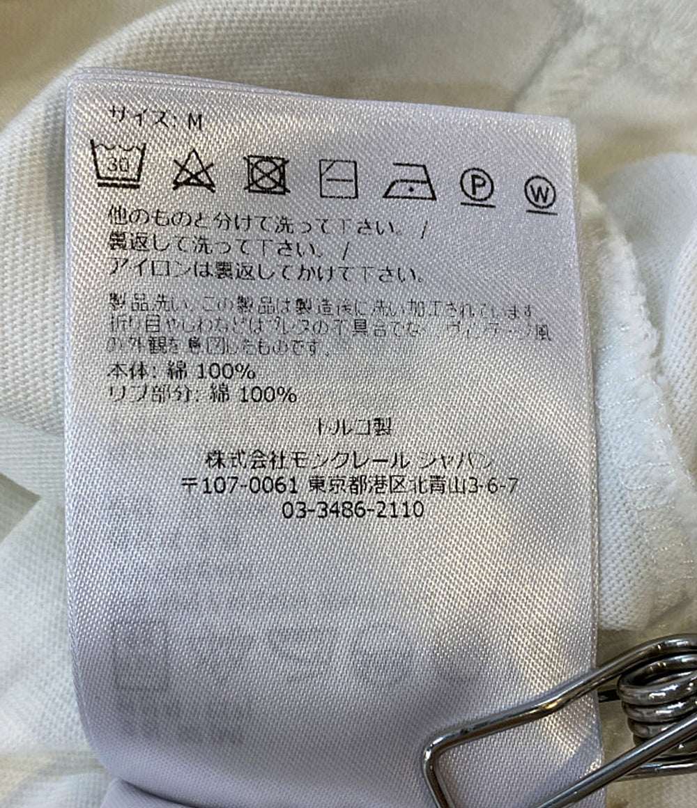 MONCLER 半袖Ｔシャツ ホワイト I10918C00012-8390T 22ss メンズ SIZE M モンクレール
