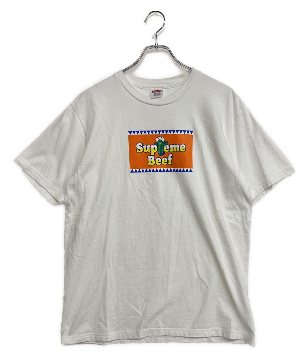 Supreme 半袖Ｔシャツ Beef Tee ホワイト 25SS メンズ SIZE M シュプリーム