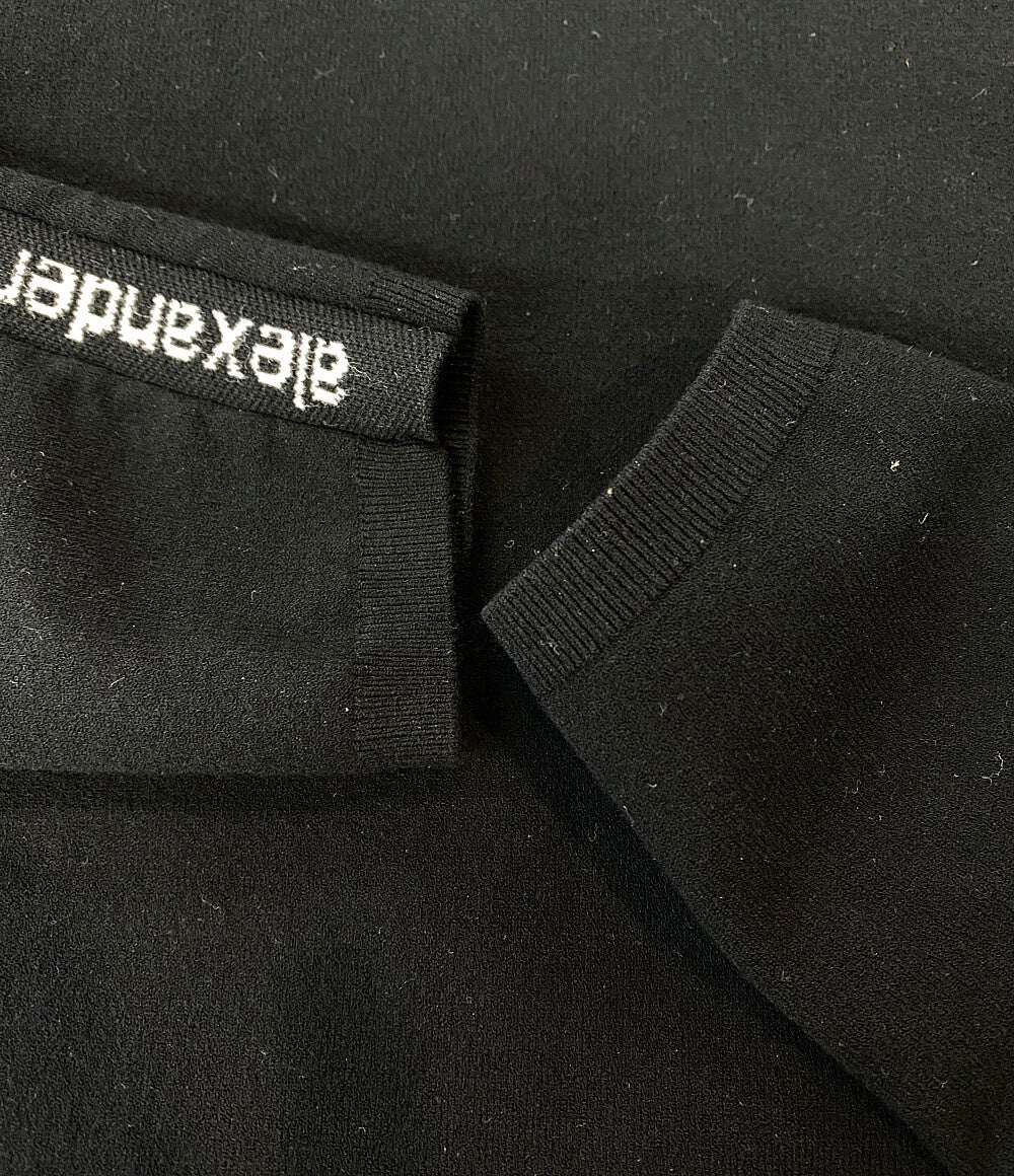 ALEXANDER WANG ハイネックカットソー ロゴ CA00985 レディース SIZE S アレキサンダーワン