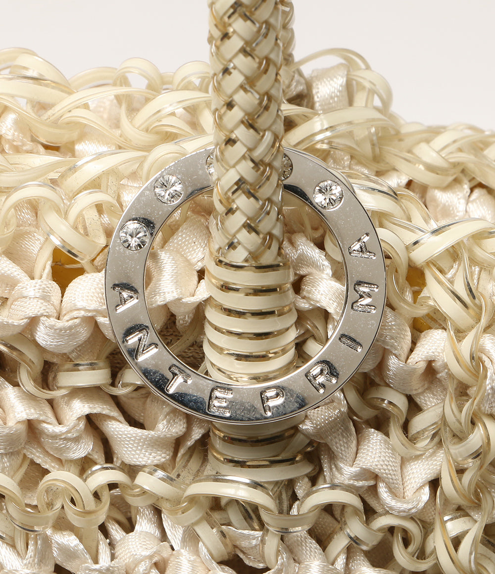 美品 ANTEPRIMA ハンドバッグ ホワイト レディース アンテプリマ