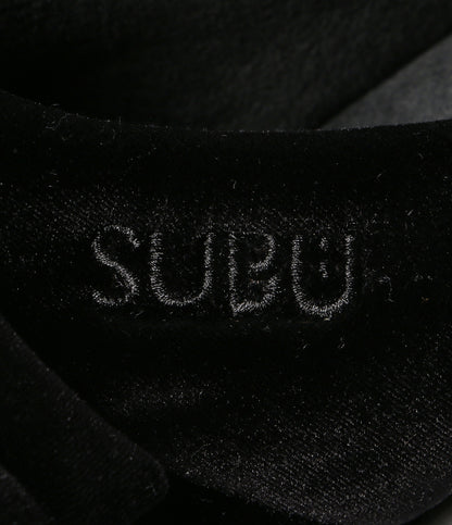 SUBU×Le CIEL BLEU×ANNA CHOI スブ×ルシェルブルー×アンナチョイ サンダル ブラック レディース