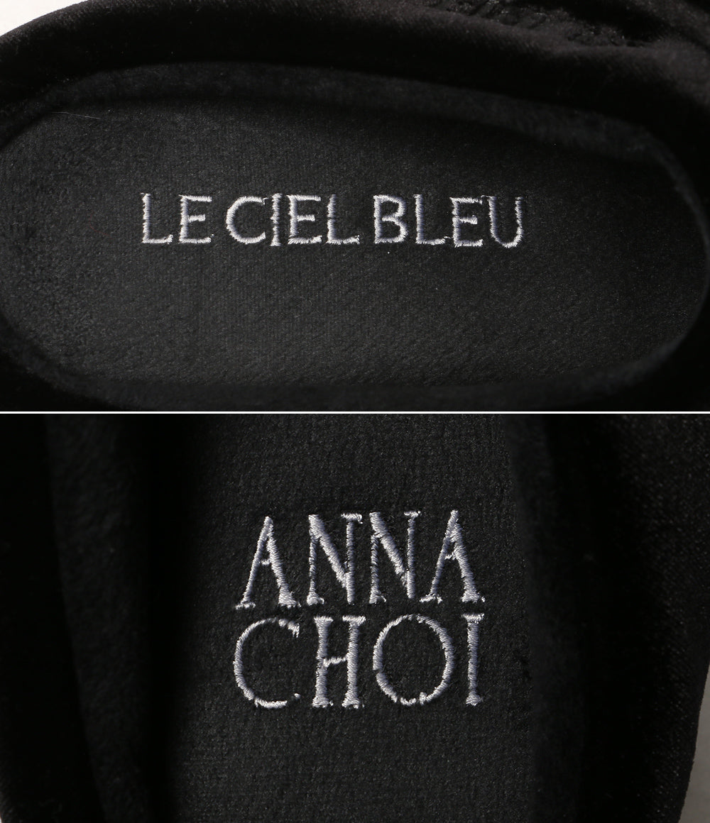 SUBU×Le CIEL BLEU×ANNA CHOI スブ×ルシェルブルー×アンナチョイ サンダル ブラック レディース