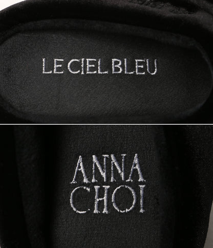 SUBU×Le CIEL BLEU×ANNA CHOI スブ×ルシェルブルー×アンナチョイ サンダル ブラック レディース