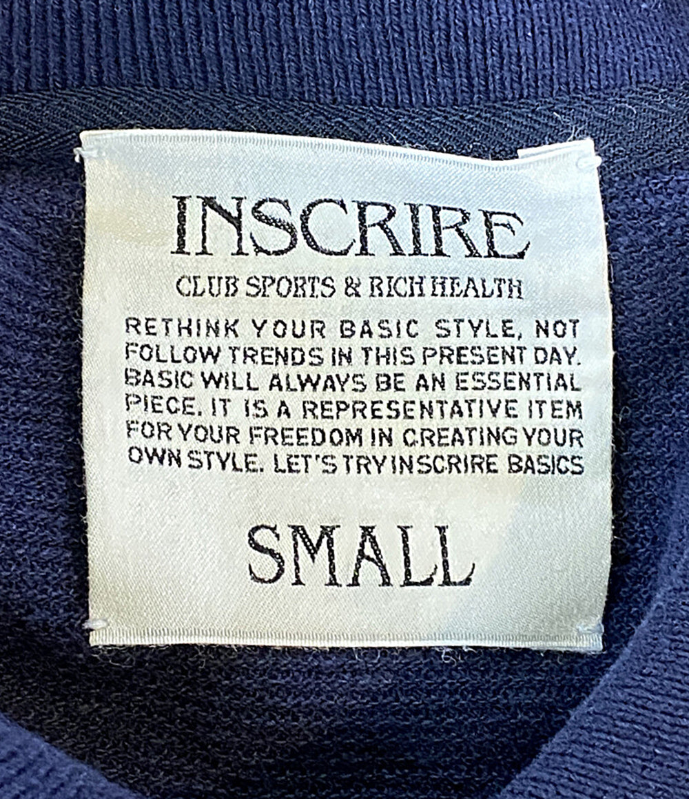 INSCRIRE 半袖ワンピース BIG POLO ONE PIECE I25SS-BC103 レディース SIZE S アンスクリア