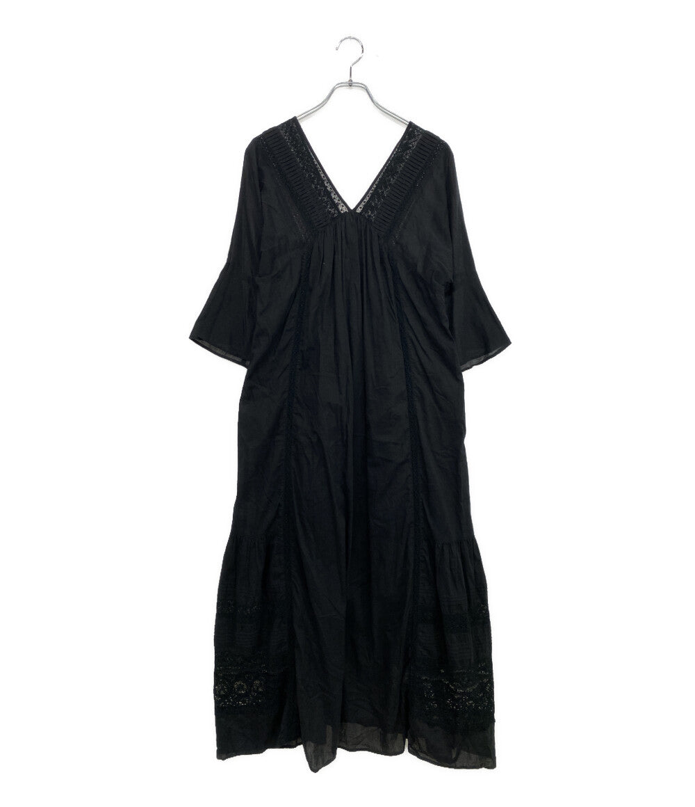 ne quittez pas 半袖ワンピース 010421GR3 レディース SIZE M ヌキテパ