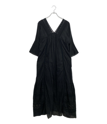 ne quittez pas 半袖ワンピース 010421GR3 レディース SIZE M ヌキテパ