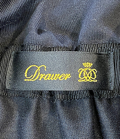 美品 Drawer 半袖シャツ ギャザーカラーカットソーブラウス 25ss 5617-299-0752 レディース SIZE - ドゥロワー