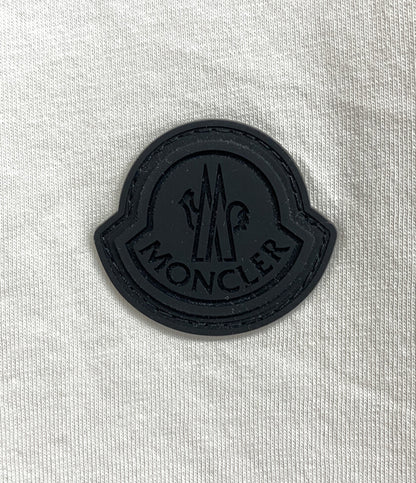 MONCLER 半袖Ｔシャツ I10918C00007 ラバーロゴ ホワイト メンズ SIZE M モンクレール