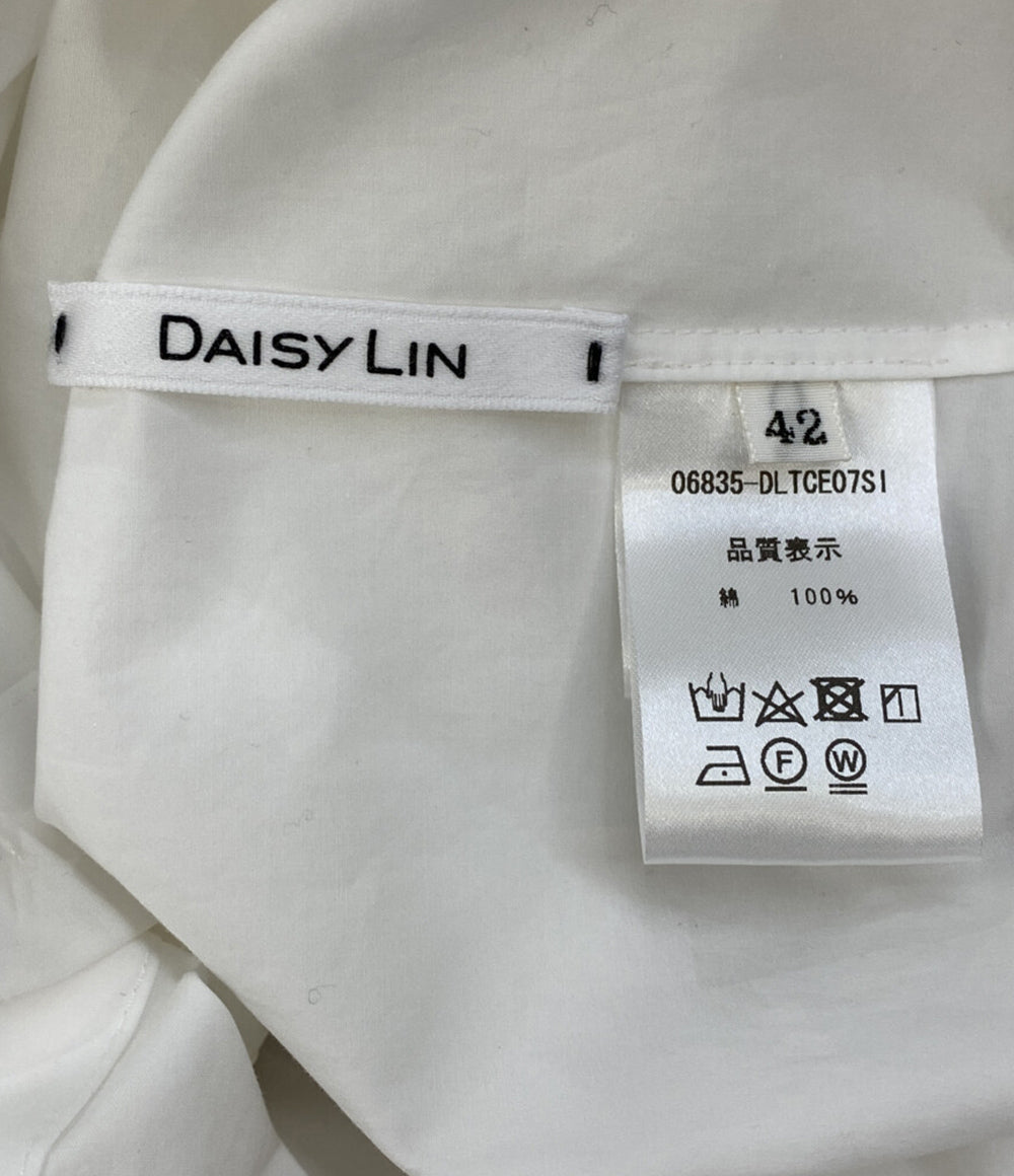 DAISY LIN ブラウス パフスリーブ ホワイト レディース SIZE 42 デイジーリン