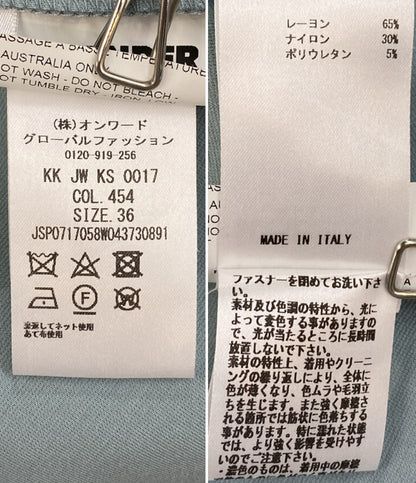 Jil sander ノースリーブワンピース JSPO717058 ライトブルー レディース SIZE 36 ジルサンダー