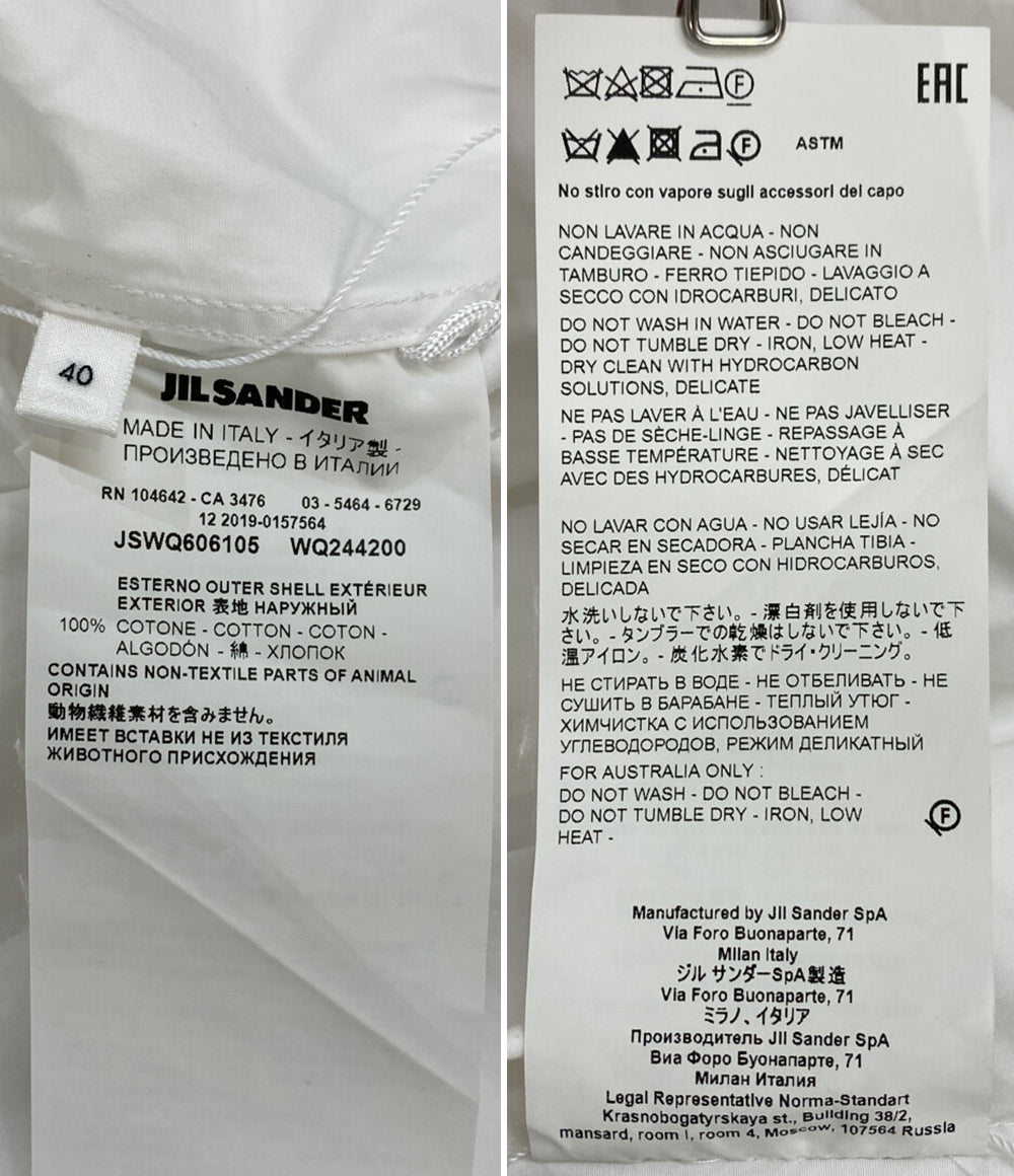 Jil sander 半袖シャツ JSWQ606105 レディース SIZE 40 ジルサンダー
