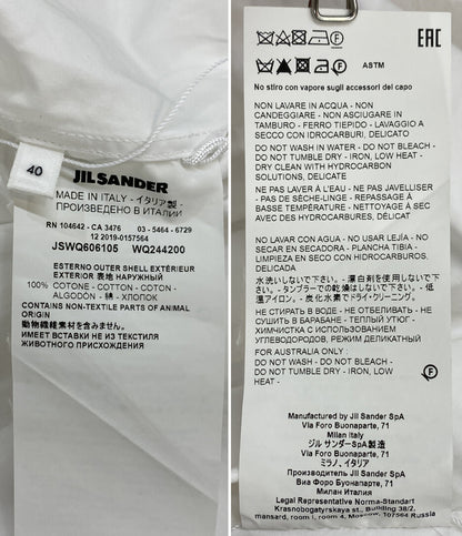 Jil sander 半袖シャツ JSWQ606105 レディース SIZE 40 ジルサンダー