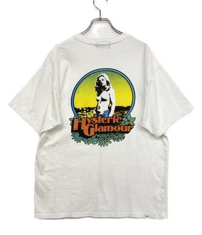 HYSTERIC 半袖Ｔシャツ Hystenic gramour ロゴ ホワイト メンズ SIZE L ヒステリック