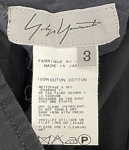 yohji yamamoto femme パンツ FD-P15-001 レディース SIZE 3 ヨウジヤマモトファム