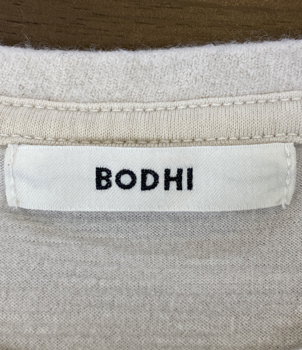 BODHI ボーディ 半袖Ｔシャツ カシミヤ100 ベージュ メンズ SIZE 2