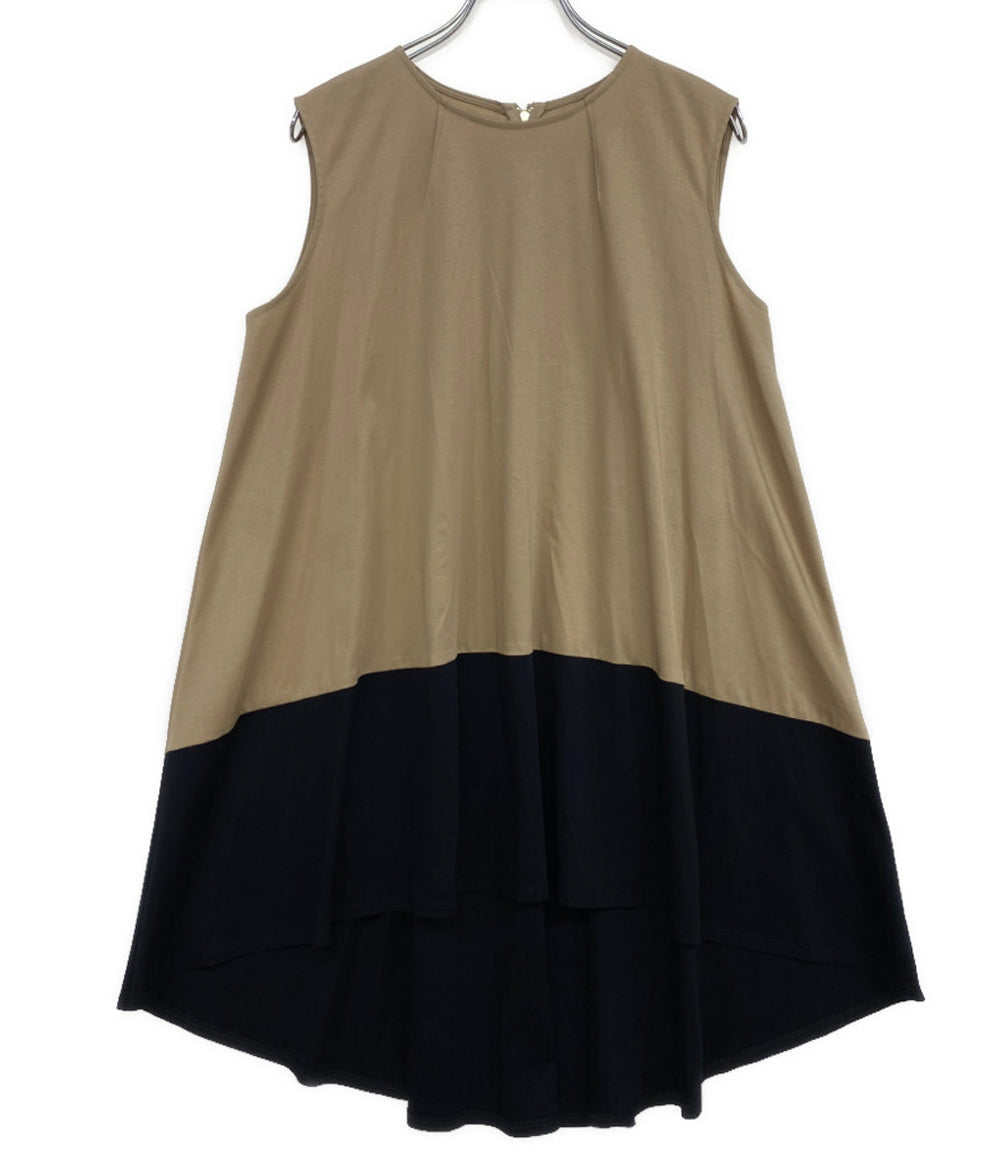 PLAIN PEOPLE プレインピープル カットソー A1543UB バイカラー レディース SIZE 9