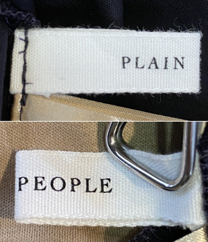 PLAIN PEOPLE プレインピープル カットソー A1543UB バイカラー レディース SIZE 9