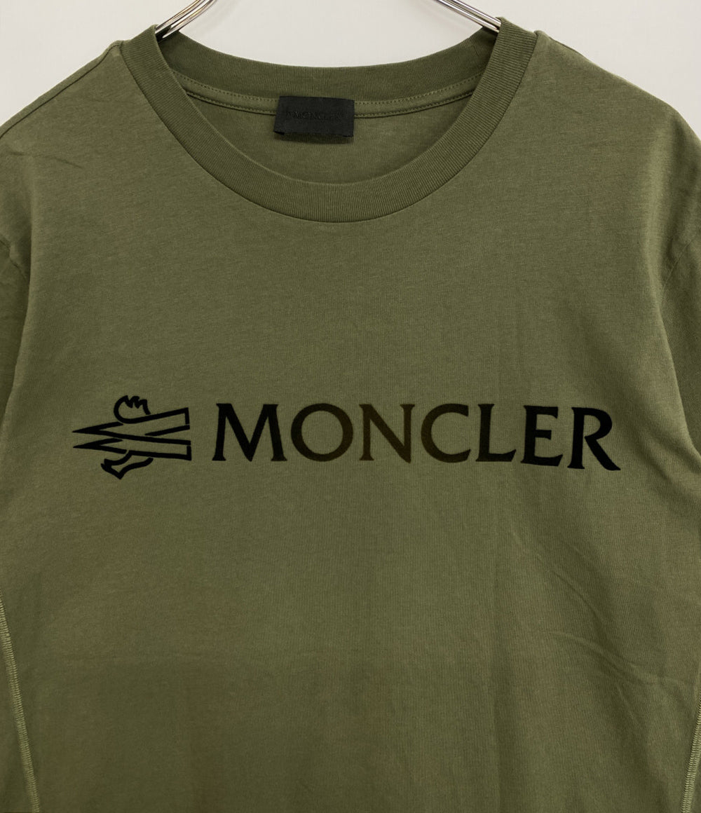 MONCLER 半袖Ｔシャツ I20918C00016 カーキ メンズ SIZE L モンクレール