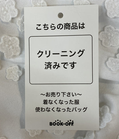 Drawer 半袖Ｔシャツ 6517-299-0741 フラワ-エンボス レディース SIZE - ドゥロワー