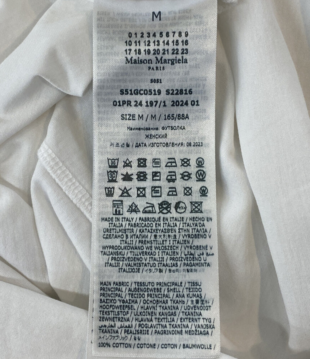 Maison Margiela 半袖Ｔシャツ S51GC0519 ホワイト メンズ SIZE M メゾンマルジェラ