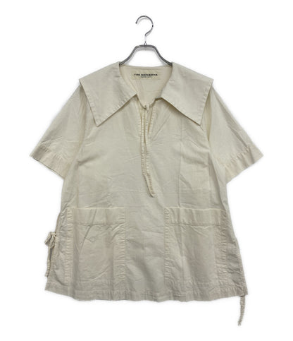 Shinzone シンゾーン 半袖シャツ シルク混セーラー 25SMSBL13 レディース SIZE FO