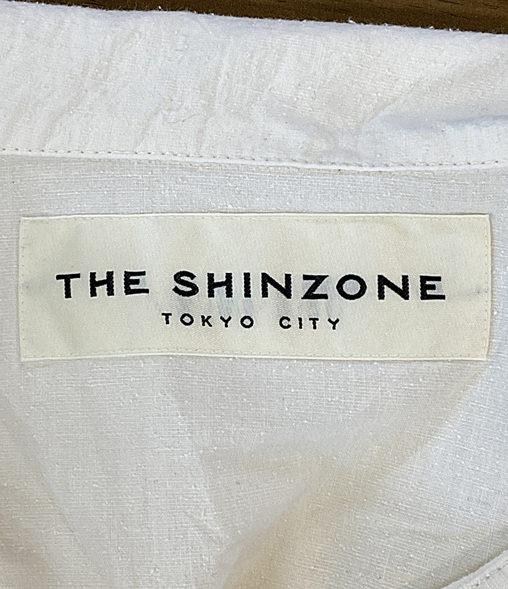 Shinzone シンゾーン 半袖シャツ シルク混セーラー 25SMSBL13 レディース SIZE FO