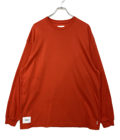 WTAPS 長袖Ｔシャツ 23SS Clew Neck LS Tee オレンジ メンズ SIZE 04 ダブルタップス