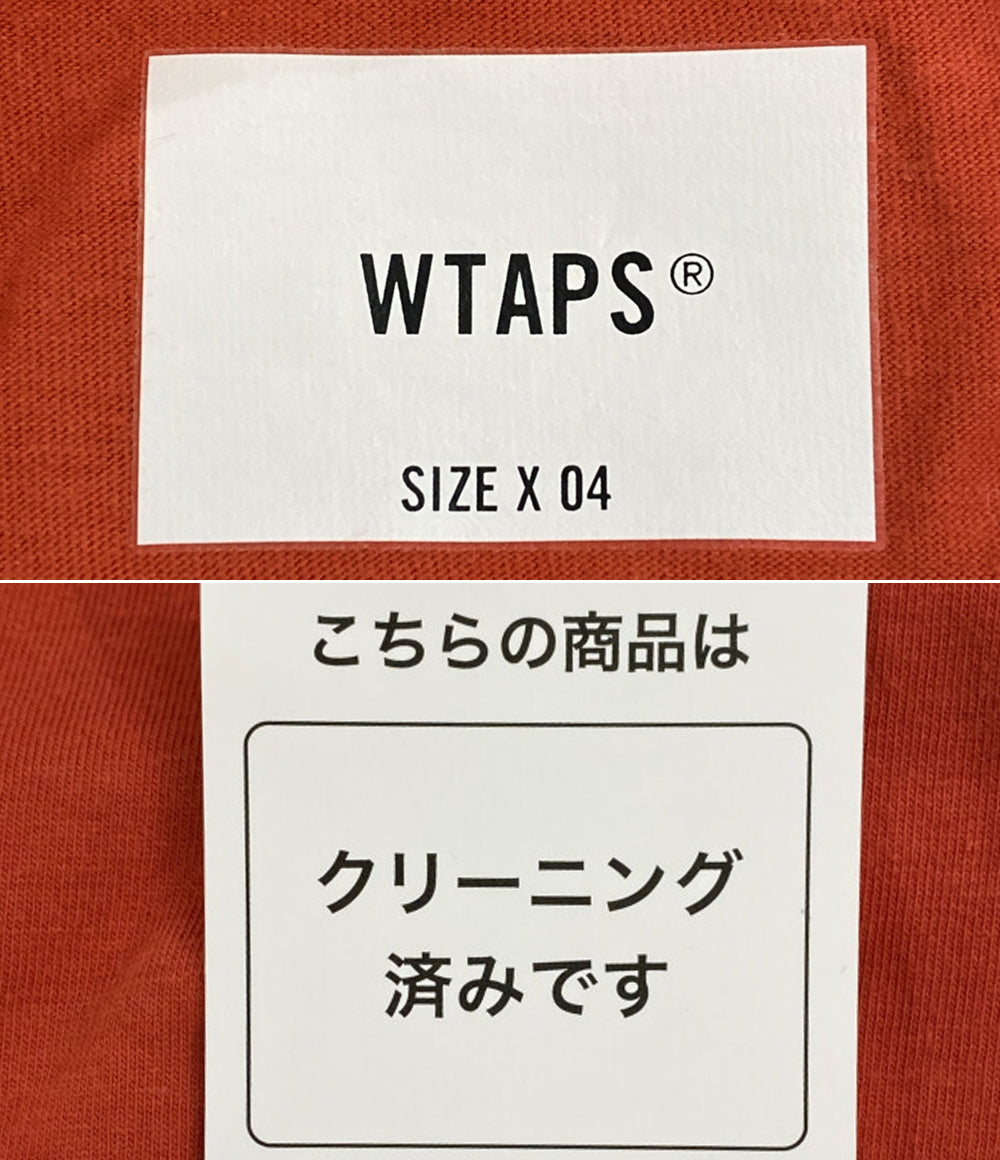 WTAPS 長袖Ｔシャツ 23SS Clew Neck LS Tee オレンジ メンズ SIZE 04 ダブルタップス