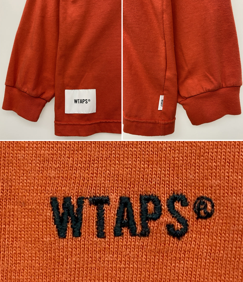 WTAPS 長袖Ｔシャツ 23SS Clew Neck LS Tee オレンジ メンズ SIZE 04 ダブルタップス