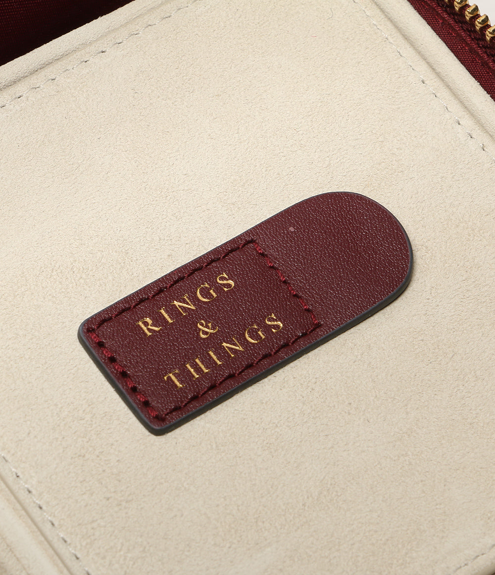 美品 ANYA HINDMARCH AH ロゴ バニティーキット ピンク 26年現行品 レディース アニヤ・ハインドマーチ