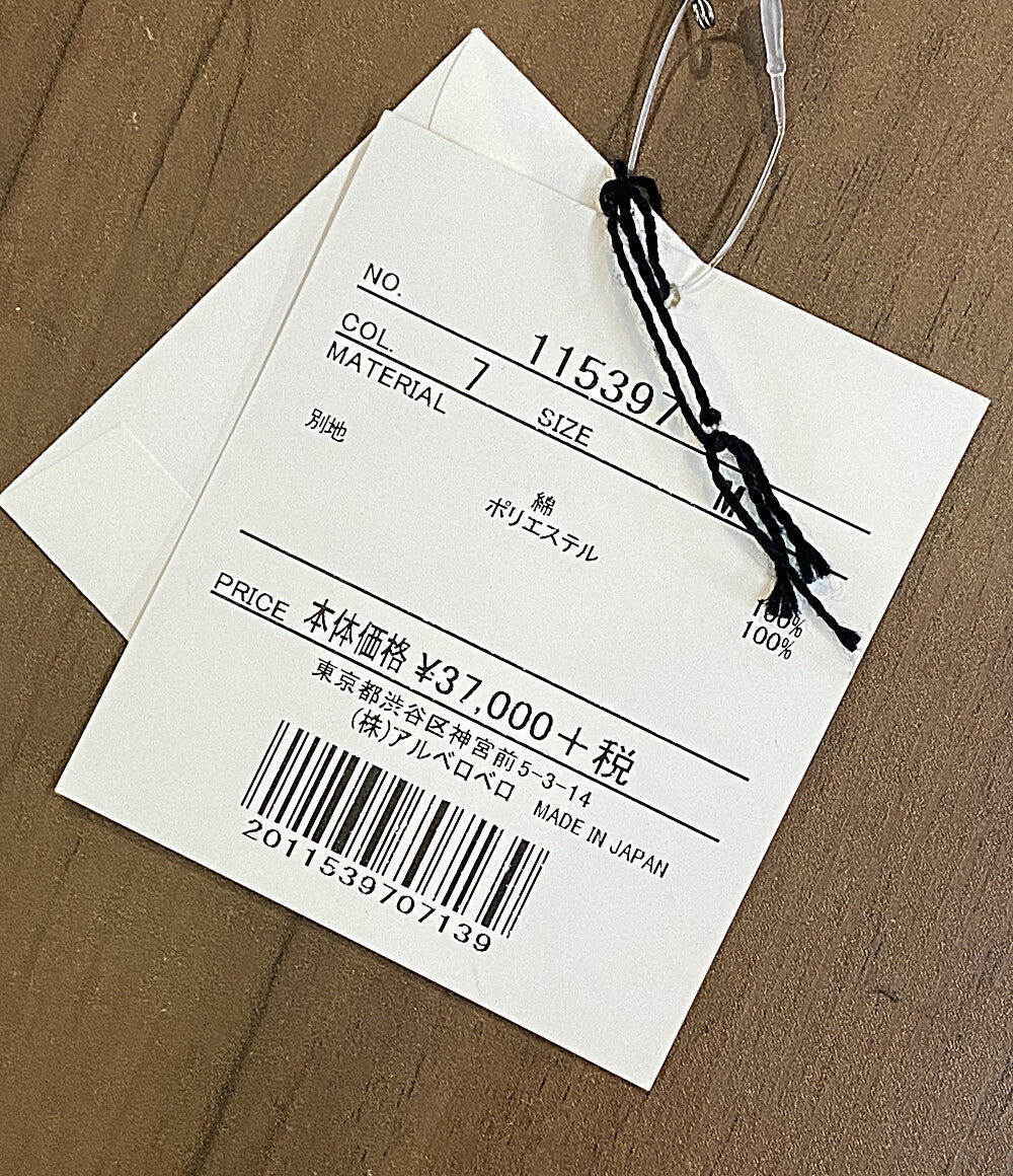 OLLEBOREBLA 七分袖ワンピース ぶたさん柄 115397 レディース SIZE M オレボレブラ