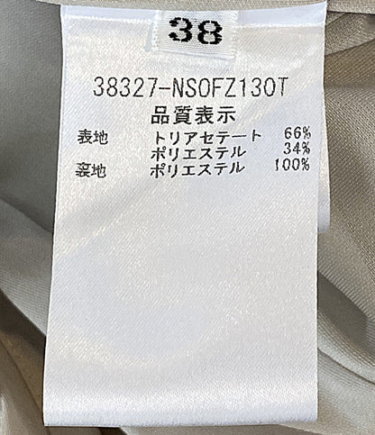 FOXEY NEWYORK フォクシーニューヨーク ノースリーブワンピース ベージュ 38327-NSOFZ130T レディース SIZE 38