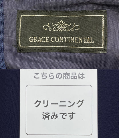 GRACE CONTINENTAL ビジューベルトワンピース レース切替 1703 5135-2 レディース SIZE 36 グレースコンチネンタル