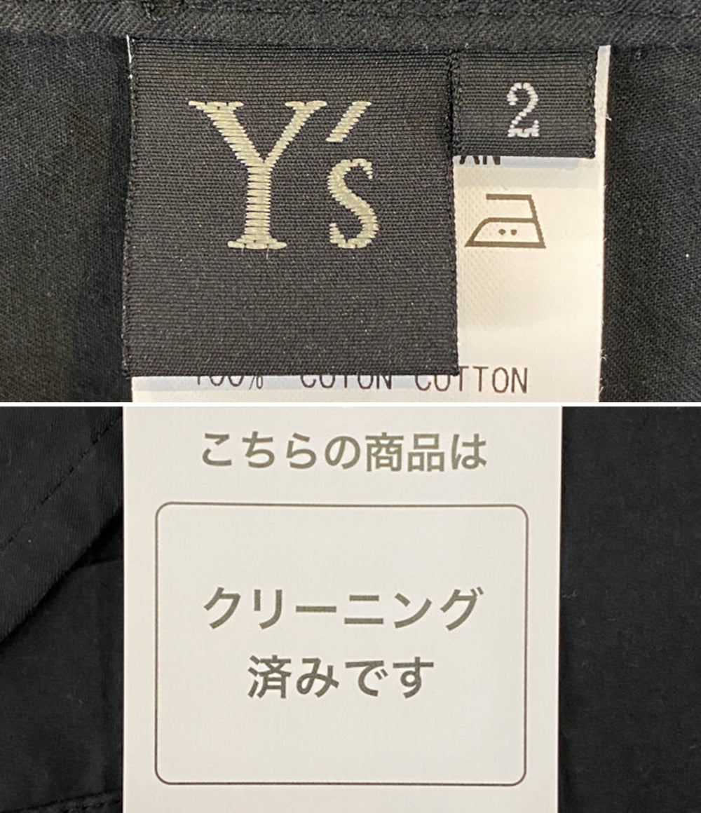 Y's YI-J02-029 コットンツイルスワローテイルジャケット メンズ SIZE 2 ワイズ