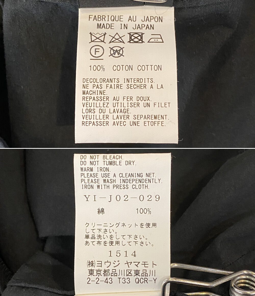 Y's YI-J02-029 コットンツイルスワローテイルジャケット メンズ SIZE 2 ワイズ