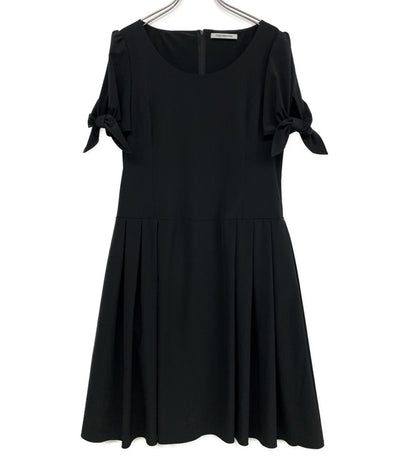 FOXEY NEW YORK 半袖ワンピース 2020SS 40708 リボン袖 レディース SIZE 40 フォクシー ニューヨーク
