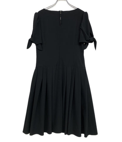 FOXEY NEW YORK 半袖ワンピース 2020SS 40708 リボン袖 レディース SIZE 40 フォクシー ニューヨーク