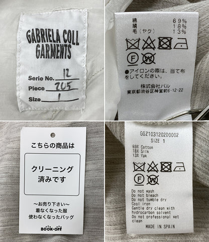 GABRIELA COLL GARMENTS ガブリエラ コール ガーメンツ パンツ シルクブレンド レディース SIZE 1