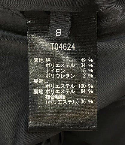 TAE ASHIDA タエアシダ ノースリーブワンピース ストライプ ローズ総柄 レディース SIZE 9