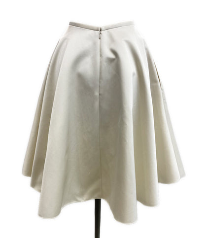 N°21 サテンスカート ホワイト レディース SIZE 36 ヌメロ ヴェントゥーノ