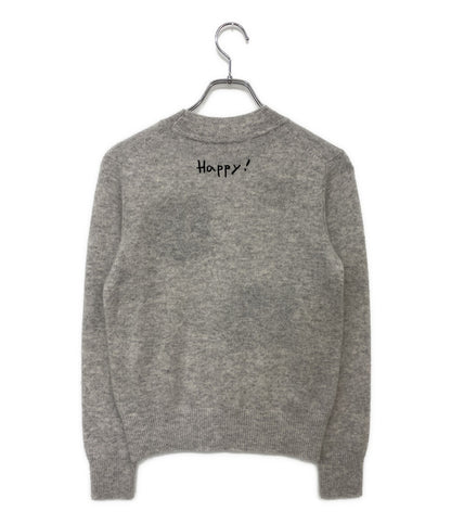 美品 nemika ネミカ ニット ロゴカシミヤニットプルオーバー 25AW IS-0505873 レディース SIZE 1