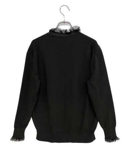 Drawer 16G ネックフリル ロングスリーブニット レディース SIZE 1 ドゥロワー