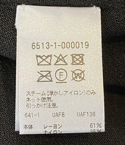 Drawer 16G ネックフリル ロングスリーブニット レディース SIZE 1 ドゥロワー