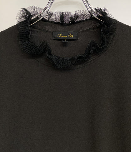 Drawer 16G ネックフリル ロングスリーブニット レディース SIZE 1 ドゥロワー
